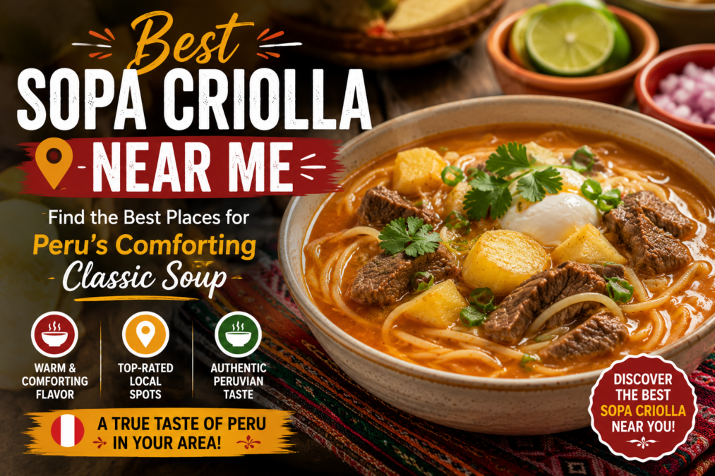 Best Sopa Criolla Near Me
