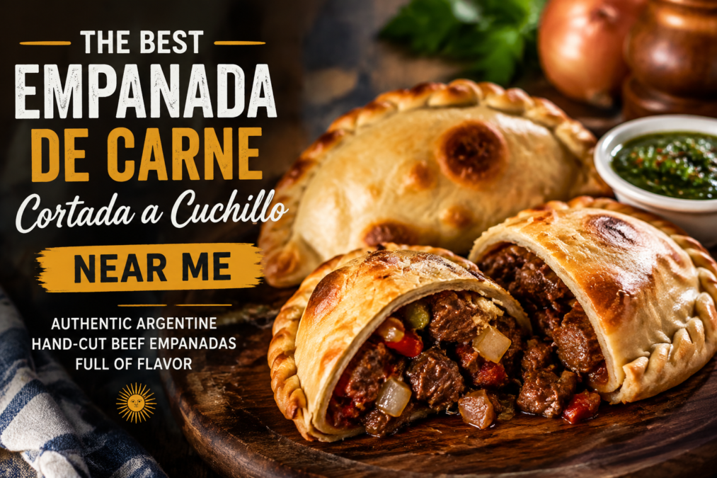 Best Empanada de Carne Cortada a Cuchillo Near Me