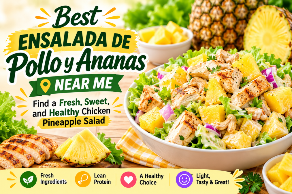 Best Ensalada de Pollo y Ananas Near Me: Find a Fresh, Sweet, and Healthy Chicken Pineapple Salad Best Ensalada de Pollo y Ananas Near Me