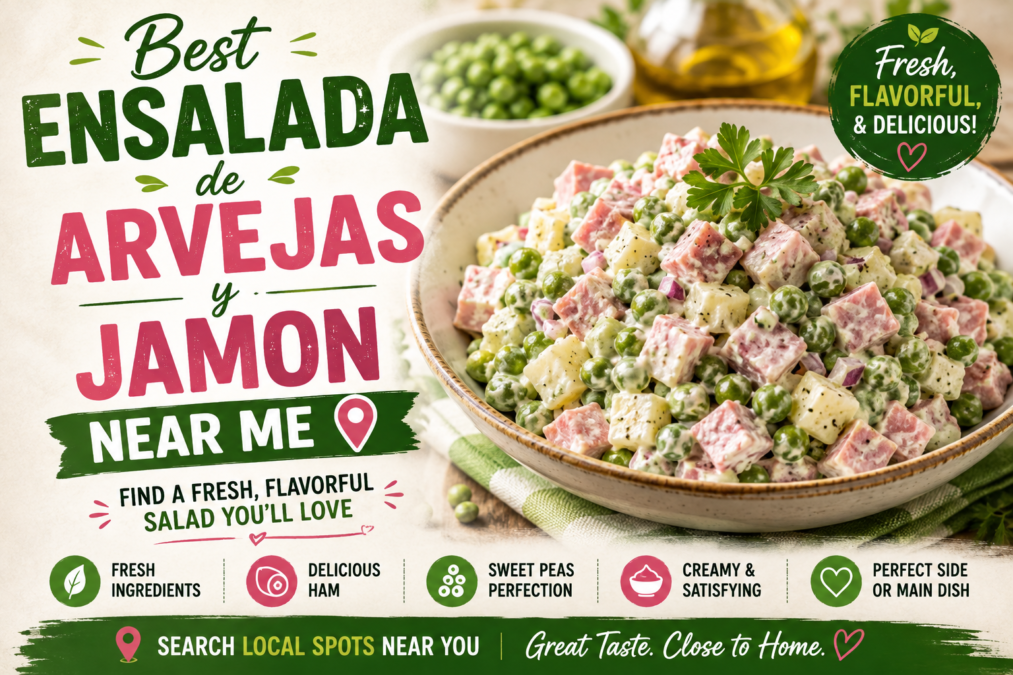Best Ensalada de Arvejas y Jamon Near Me