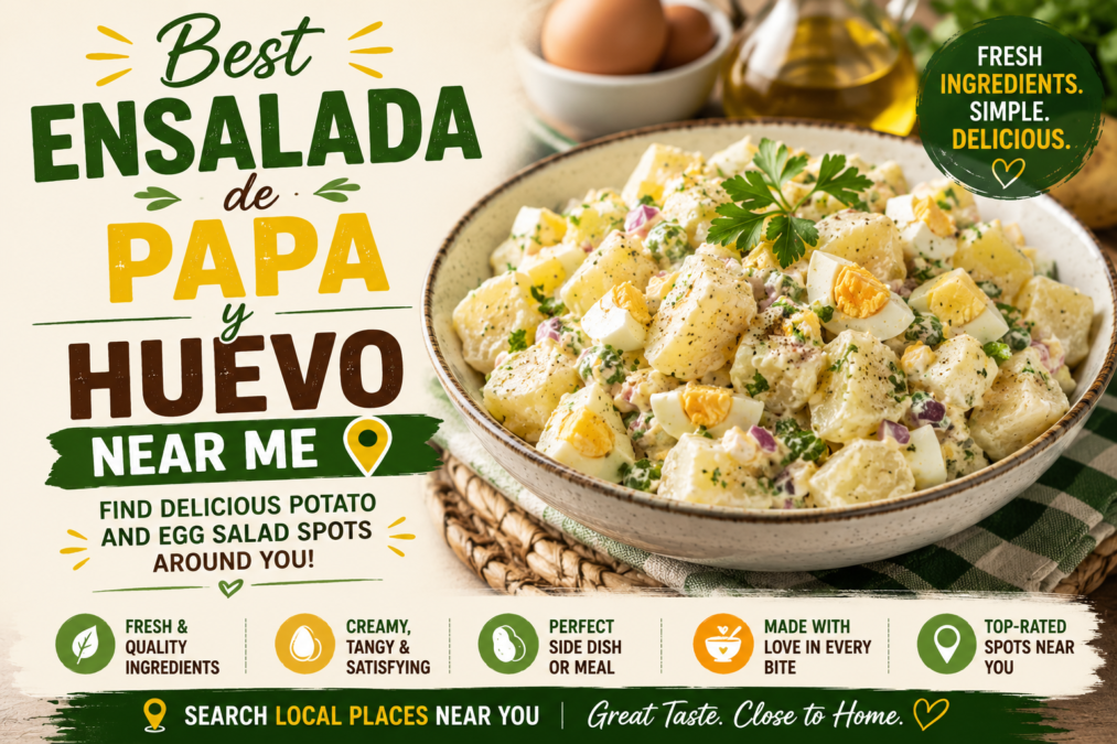 Best Ensalada de Papa y Huevo Near Me
