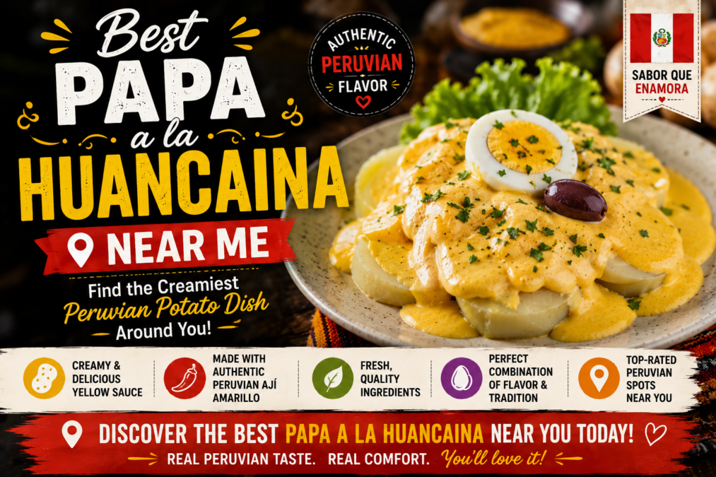 Best Papa a la Huancaina Near Me