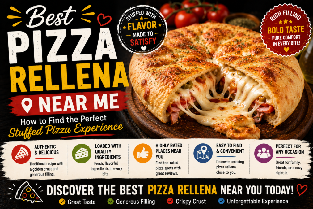 Best Pizza Rellena Near Me